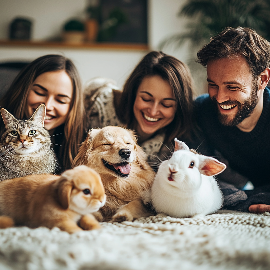 Happy pets